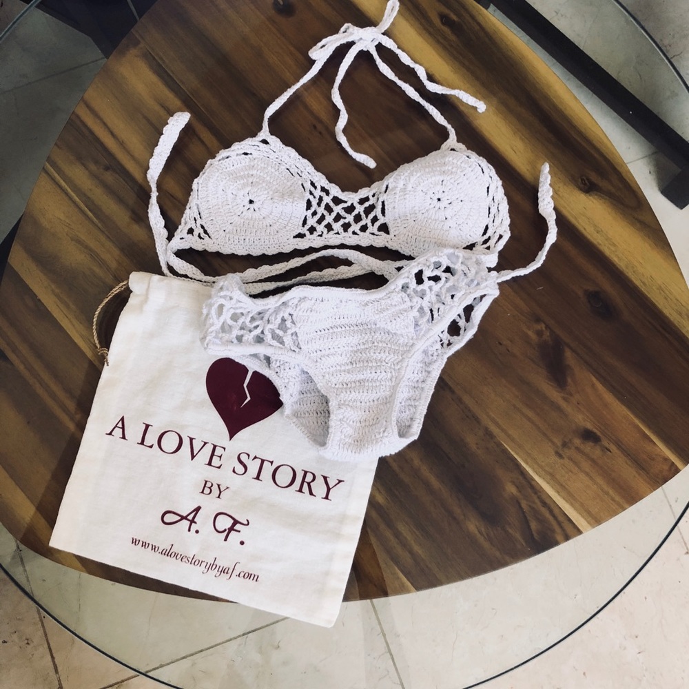 Crochet Bikini from A Love Story by A.F.
